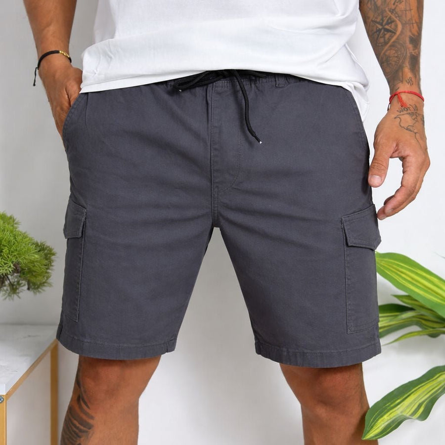 Bermuda Cargo en Dril para Hombre