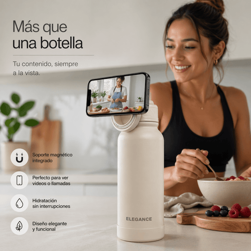 Botella Viral MagSafe con Soporte Magnético