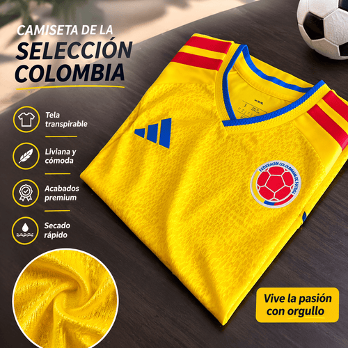 Camiseta Colombia Adidas calidad Top Quality 1.1