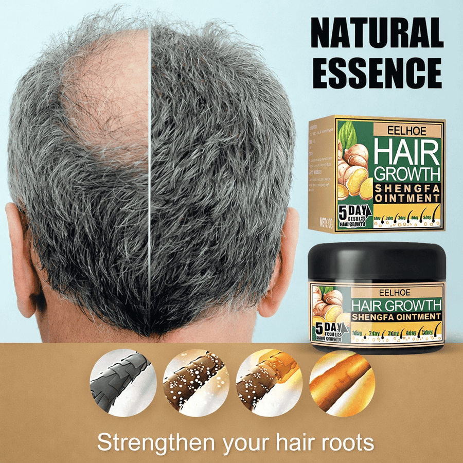 Crema Natural para el Crecimiento del Cabello