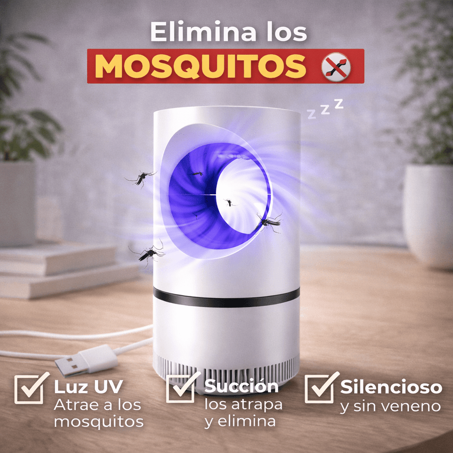 Lámpara Atrapa Mosquitos UV Eléctrica